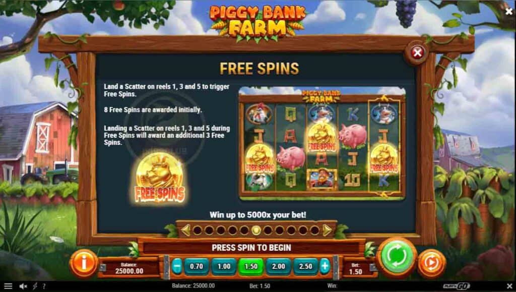 free spins piggy bank farm slotxoeasy