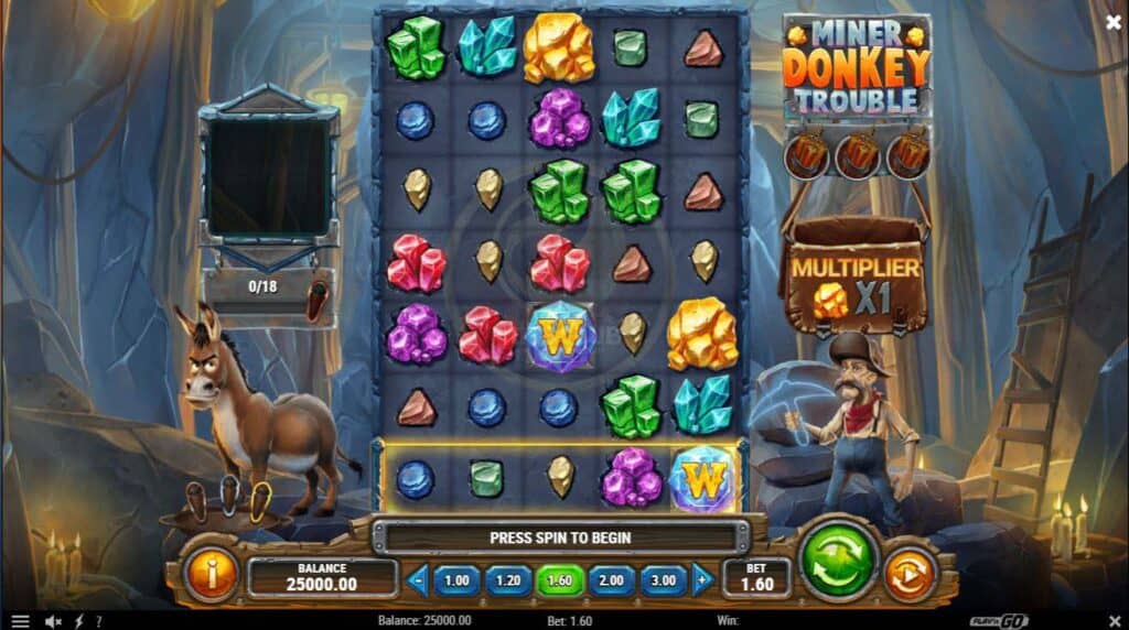 game miner donkey trouble slotxoeasy