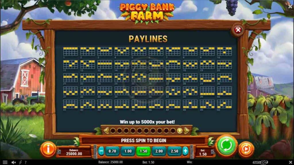 paylines piggy bank farm slotxoeasy 2
