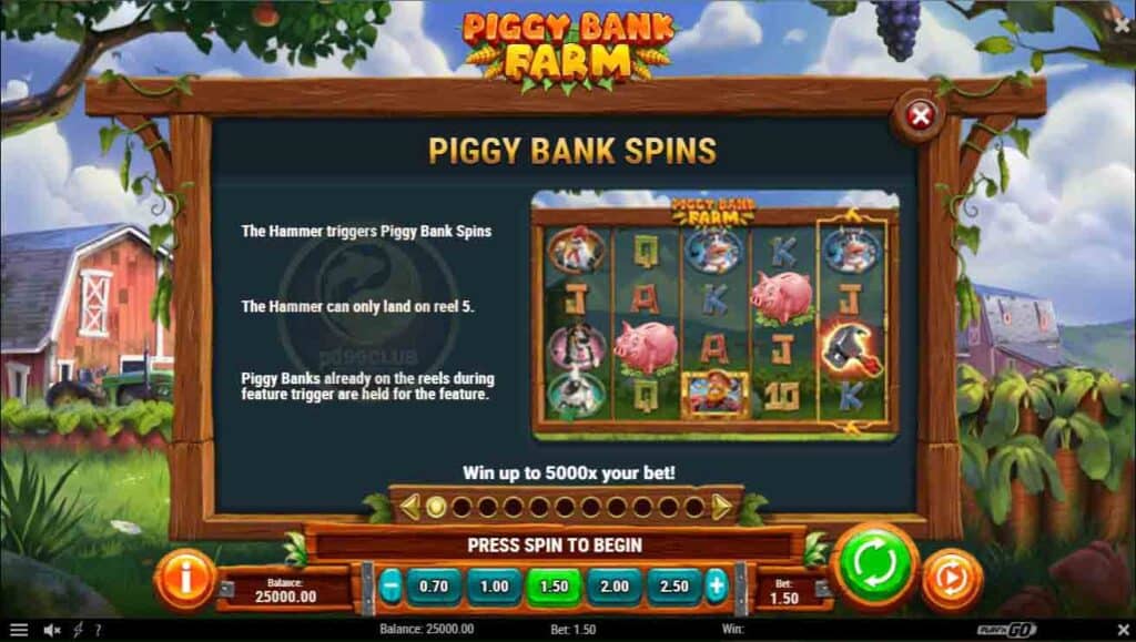 piggy bank spins piggy bank farm slotxoeasy