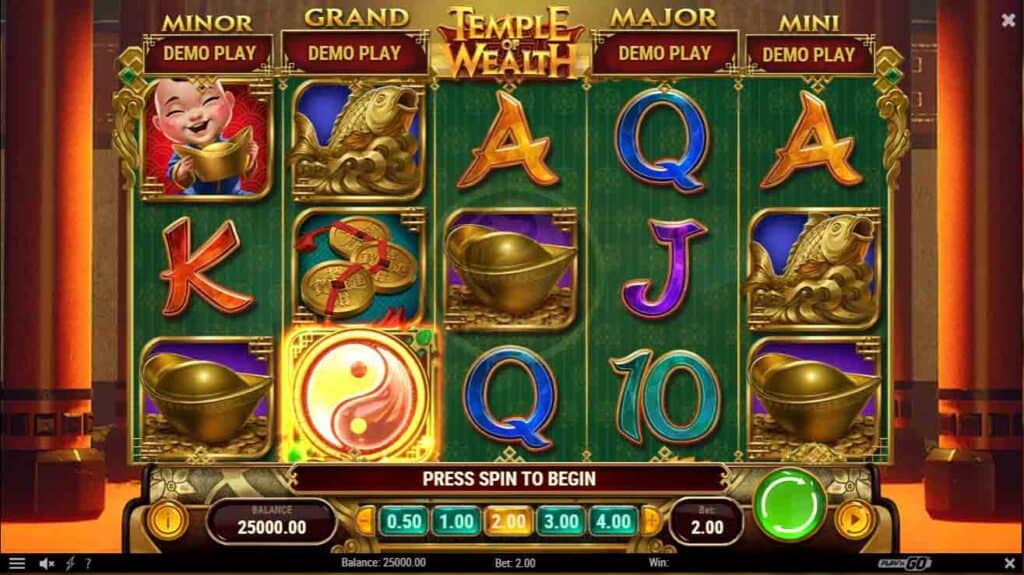 game temple of wealth mgm99win